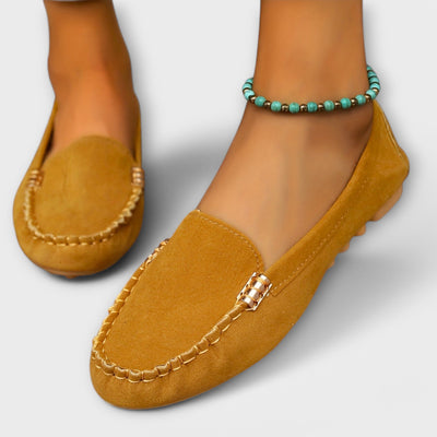 Vibrant driving moccasins