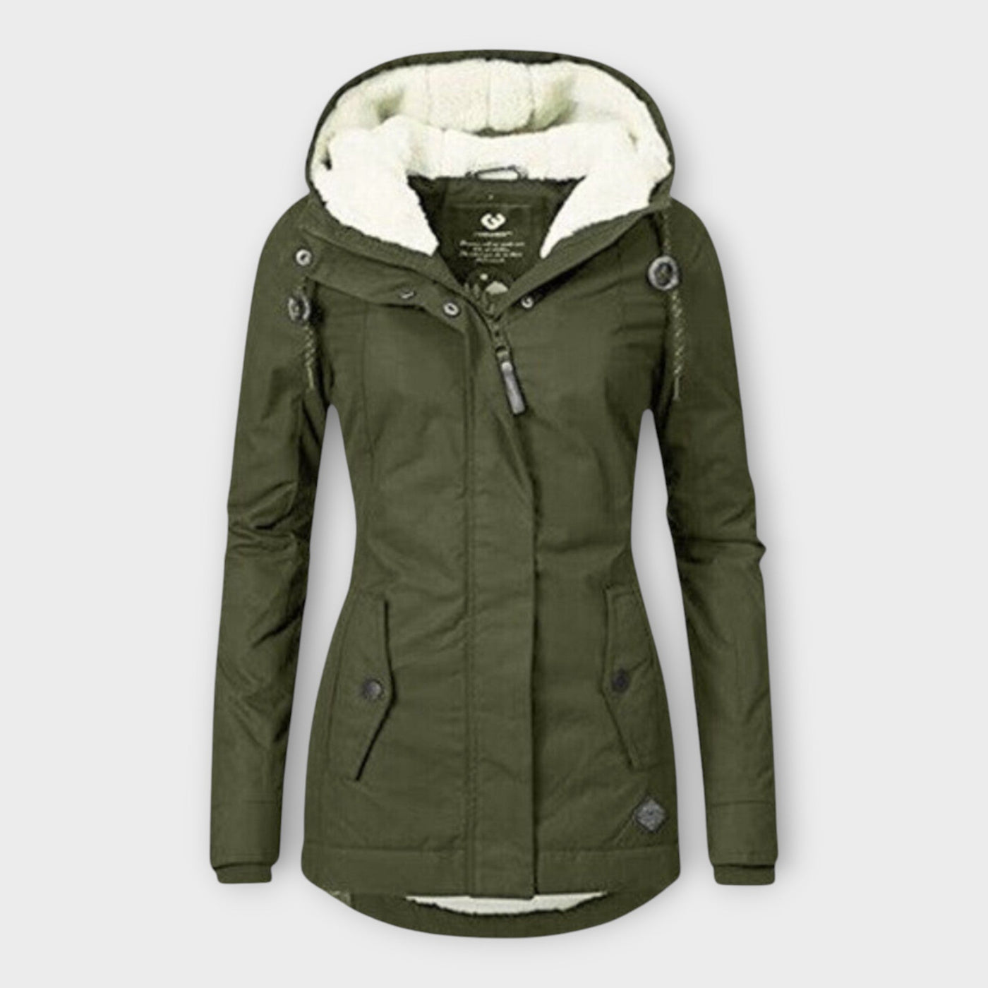 Padded and waterproof winter jacket