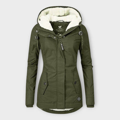 Padded and waterproof winter jacket