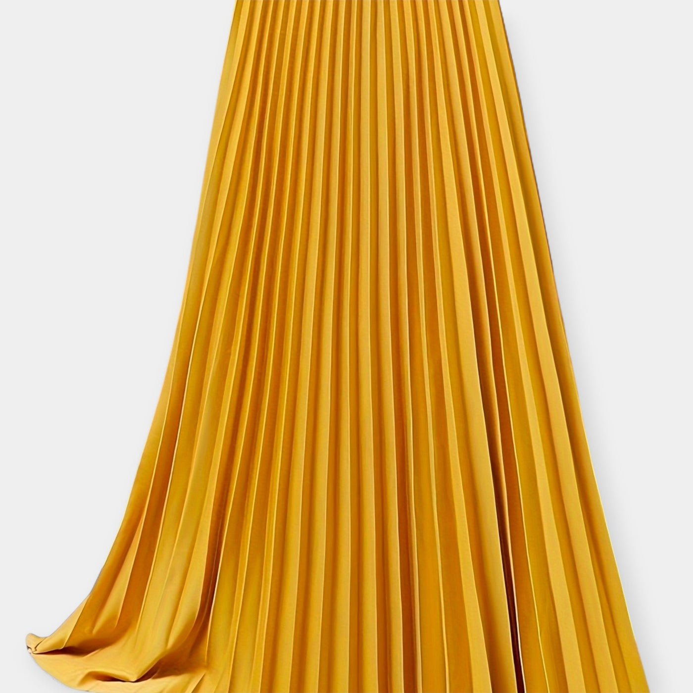 Long pleated skirt