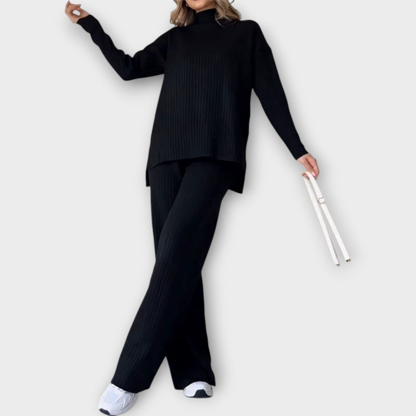 Knitted set with a comfortable fit