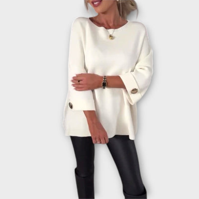 Elegant knitted sweater