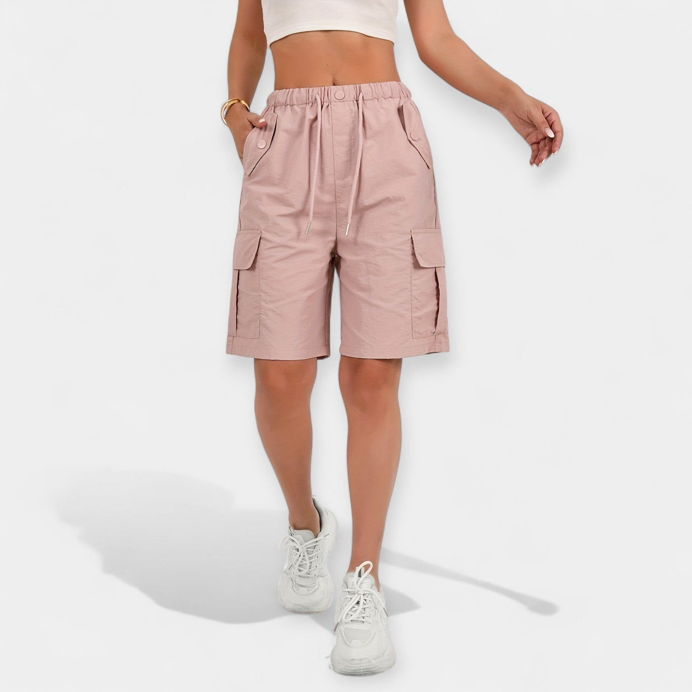 Summer cargo shorts