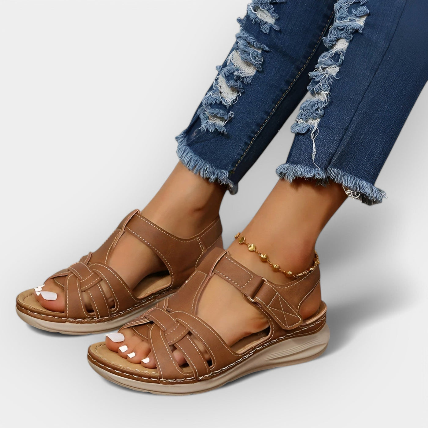 Comfortable handmade sandals