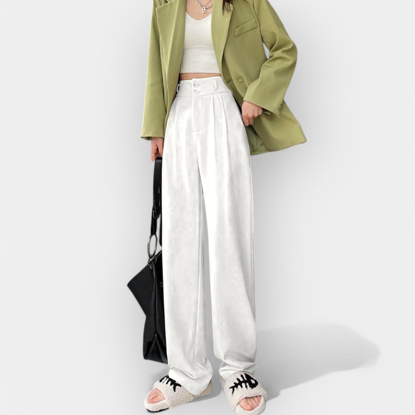 Korean-Style Wide Pants