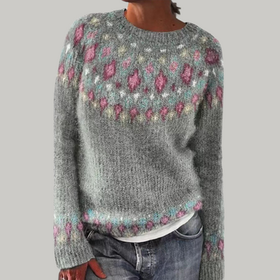 Elegant knitted sweater