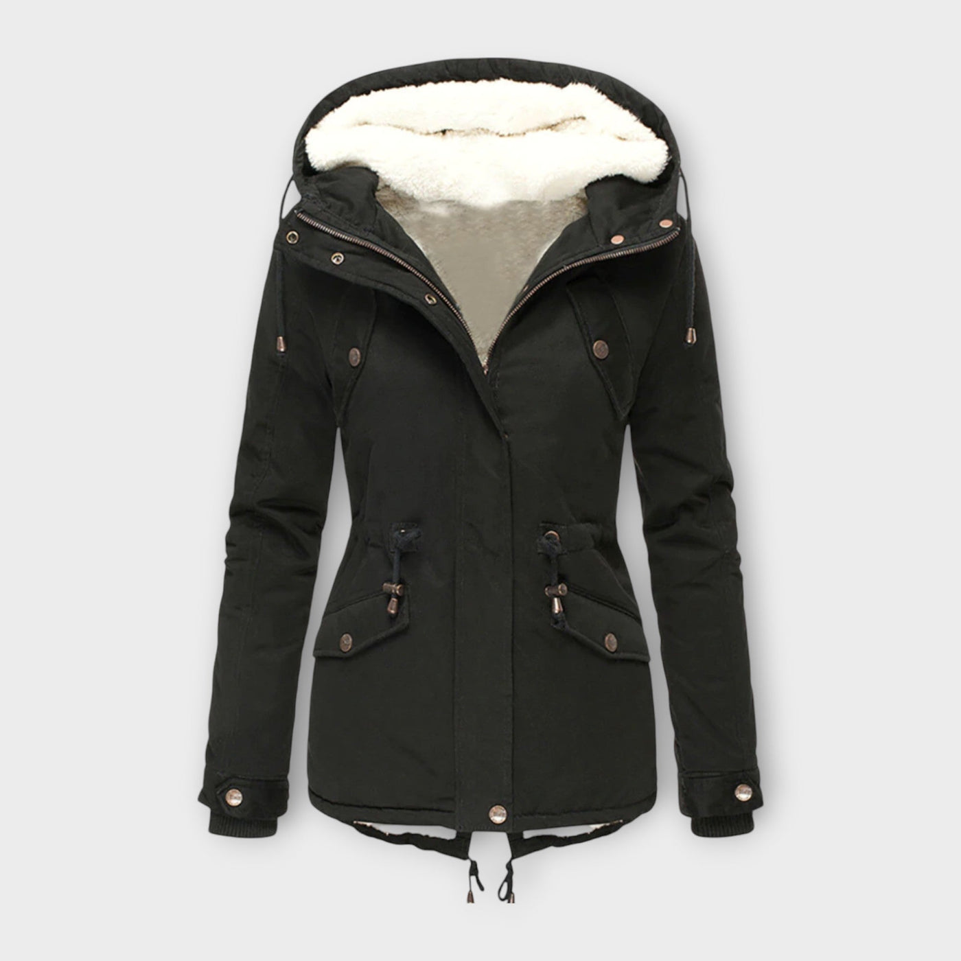 Waterproof padded winter jacket