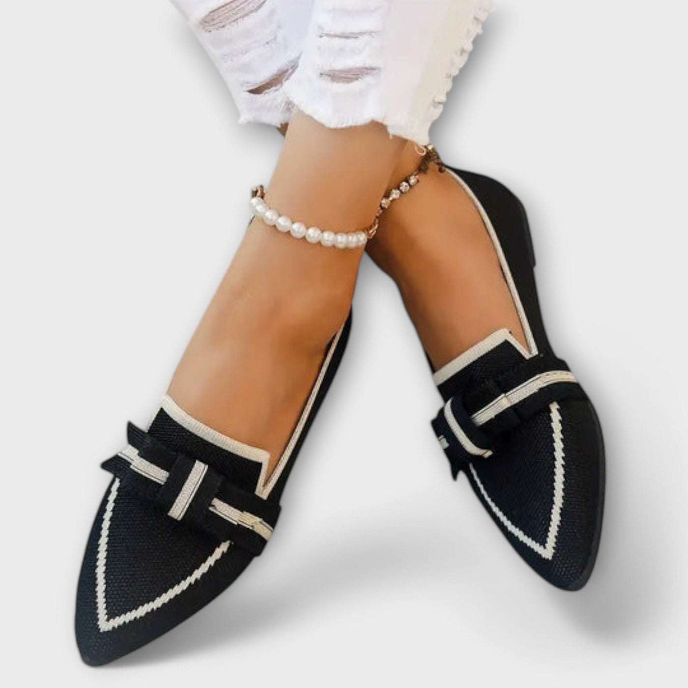 Chic Pointed-Toe Loafers