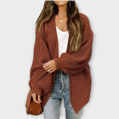 Cozy knitted cardigan