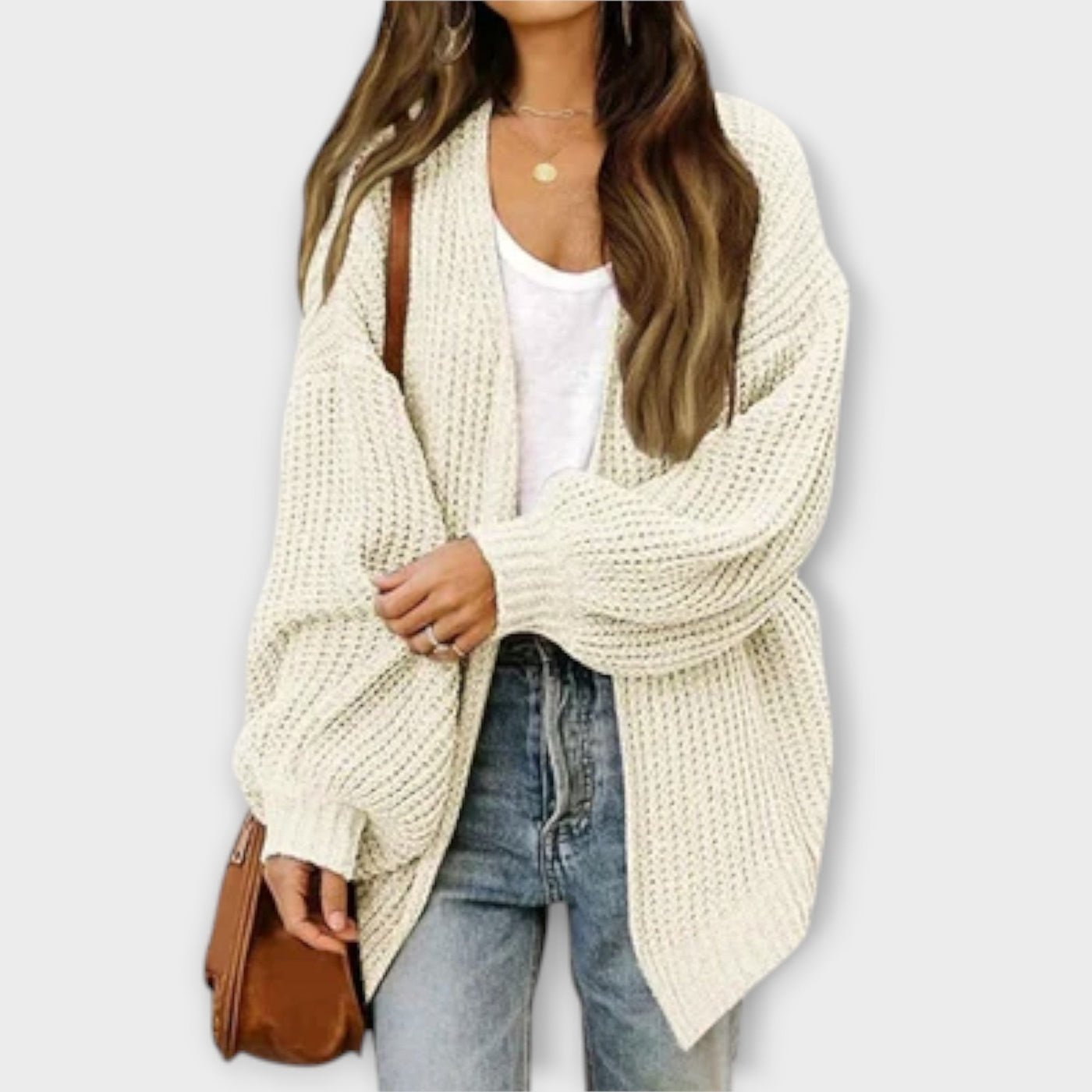 Cozy knitted cardigan
