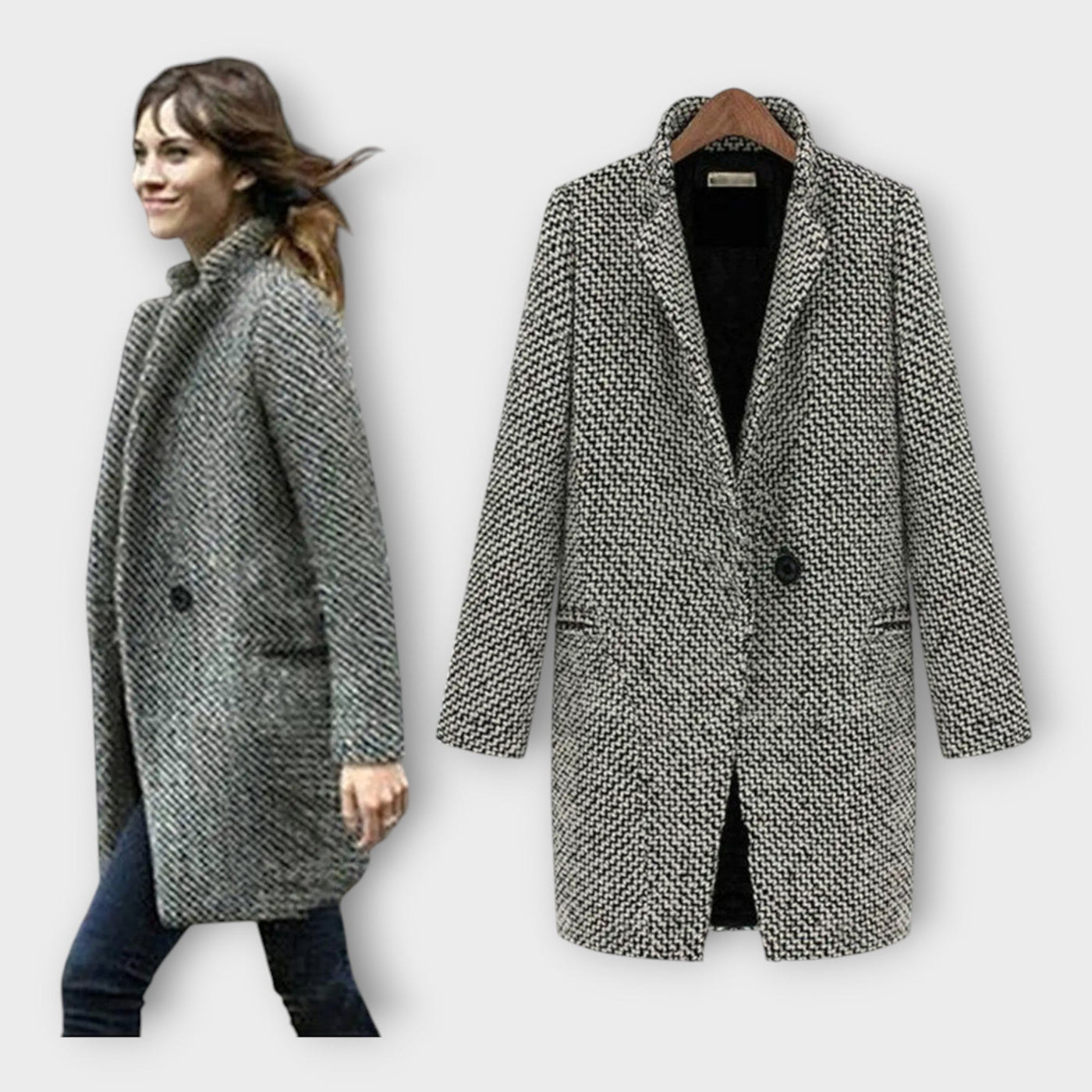 Elegant wool coat
