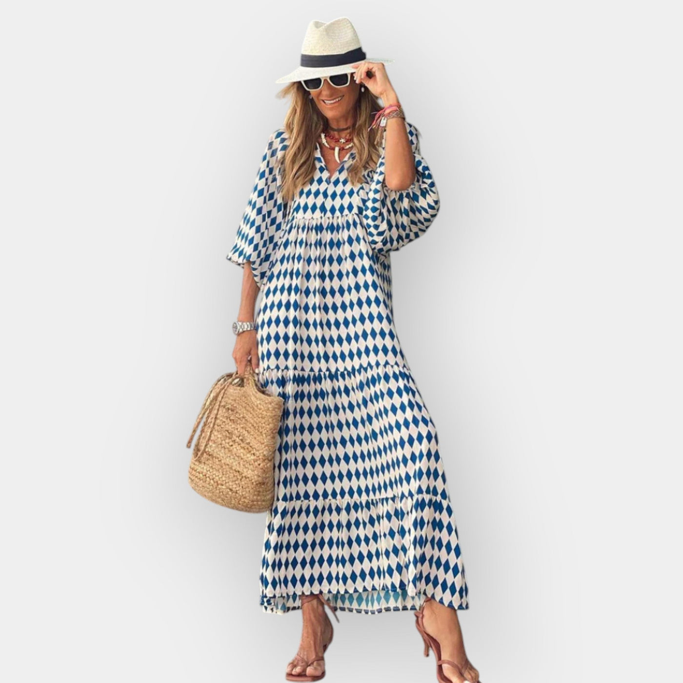 Floral patterned dress