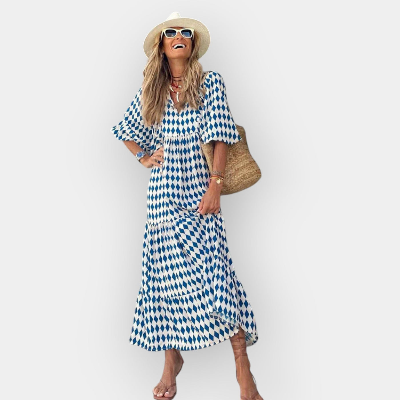 Floral patterned dress