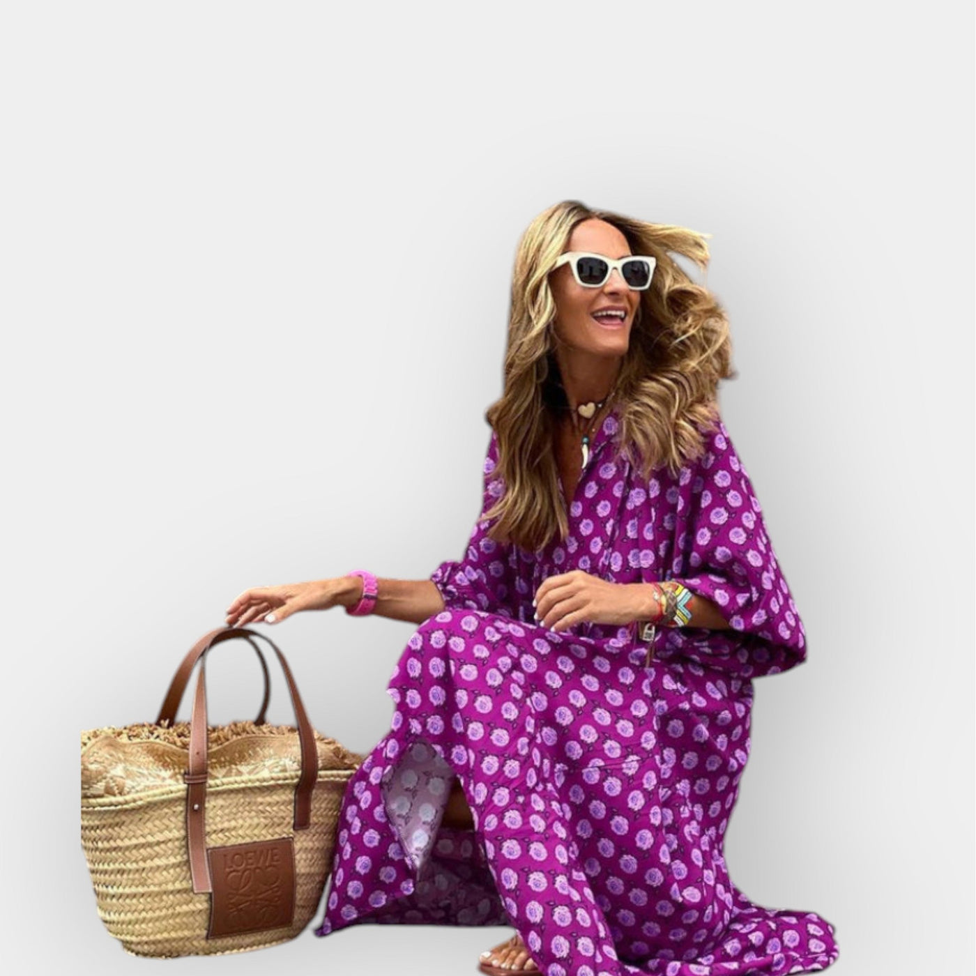 Floral patterned dress