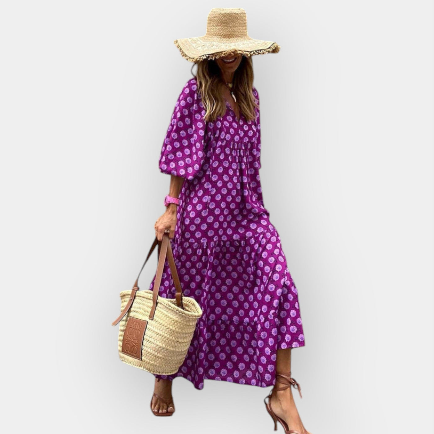 Floral patterned dress