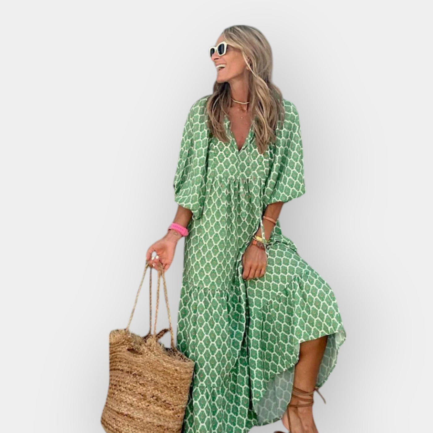 Floral patterned dress