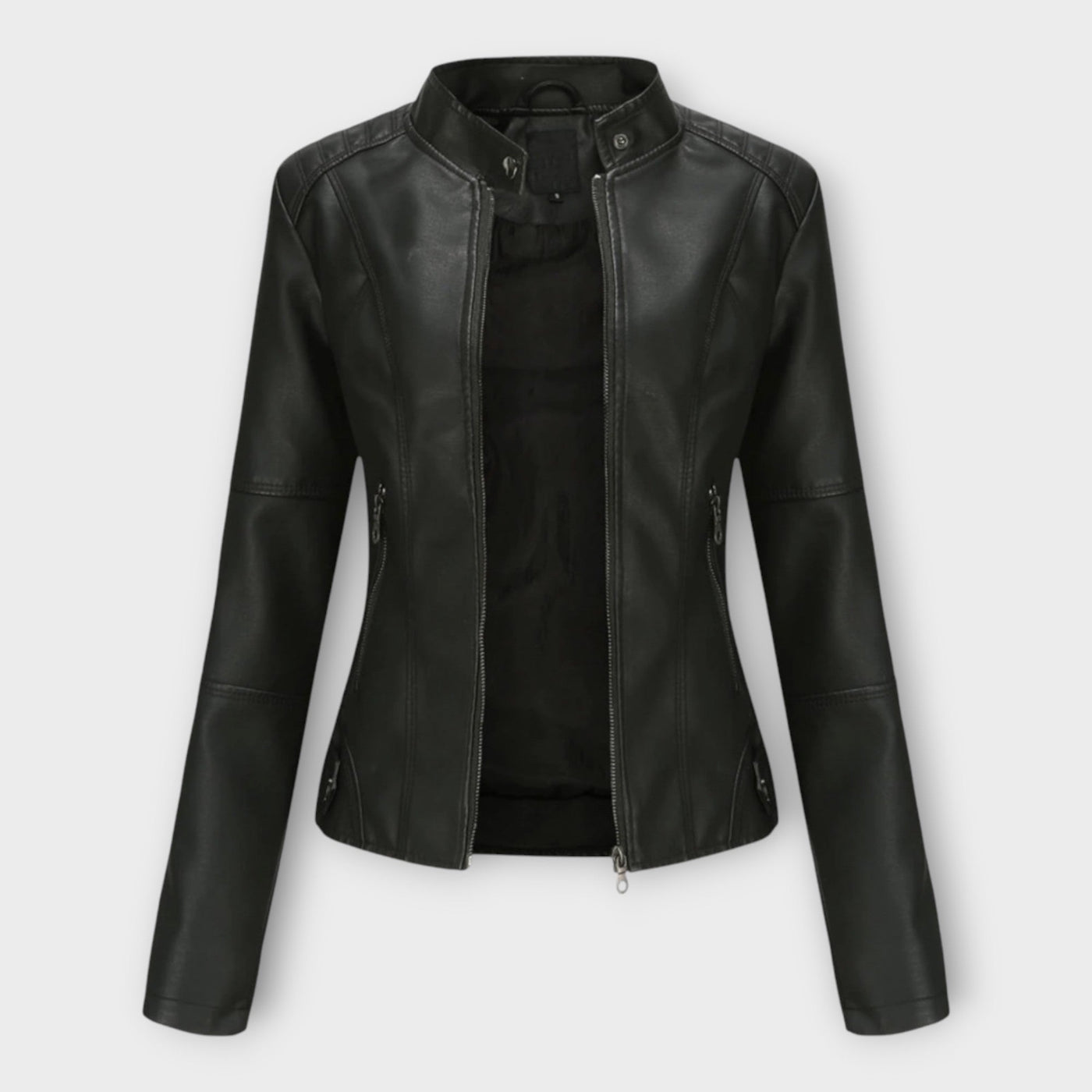 Elegant leather jacket