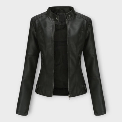 Elegant leather jacket