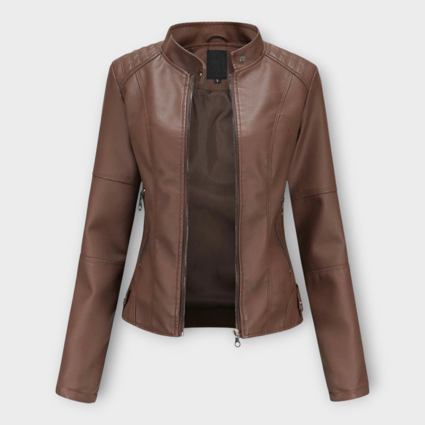 Elegant leather jacket