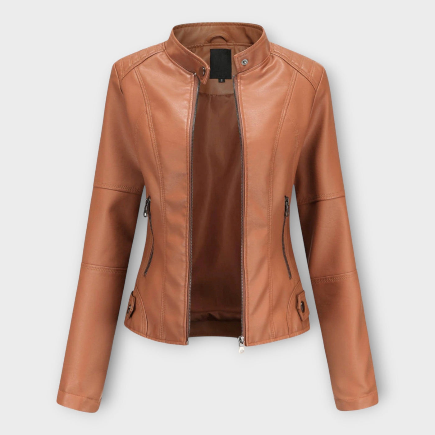 Elegant leather jacket