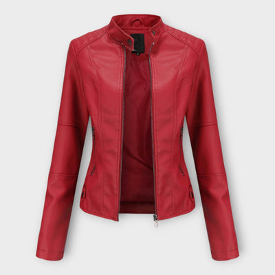 Elegant leather jacket