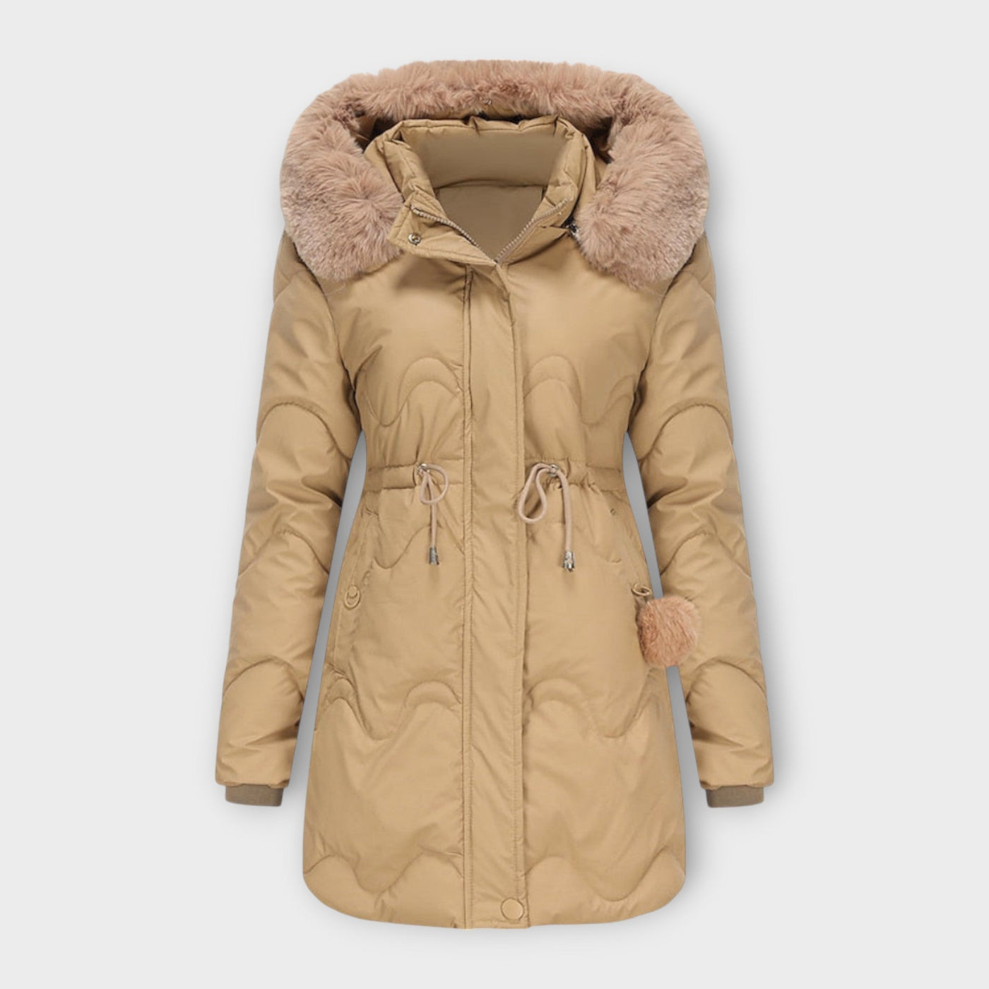 Mid-length puffer jacket
