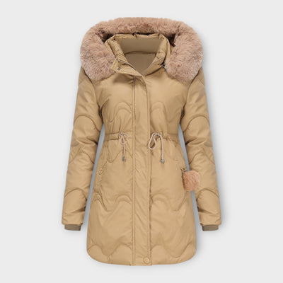 Mid-length puffer jacket