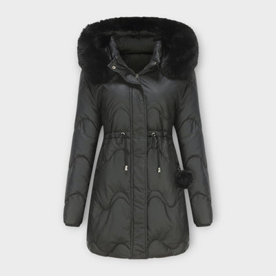 Mid-length puffer jacket