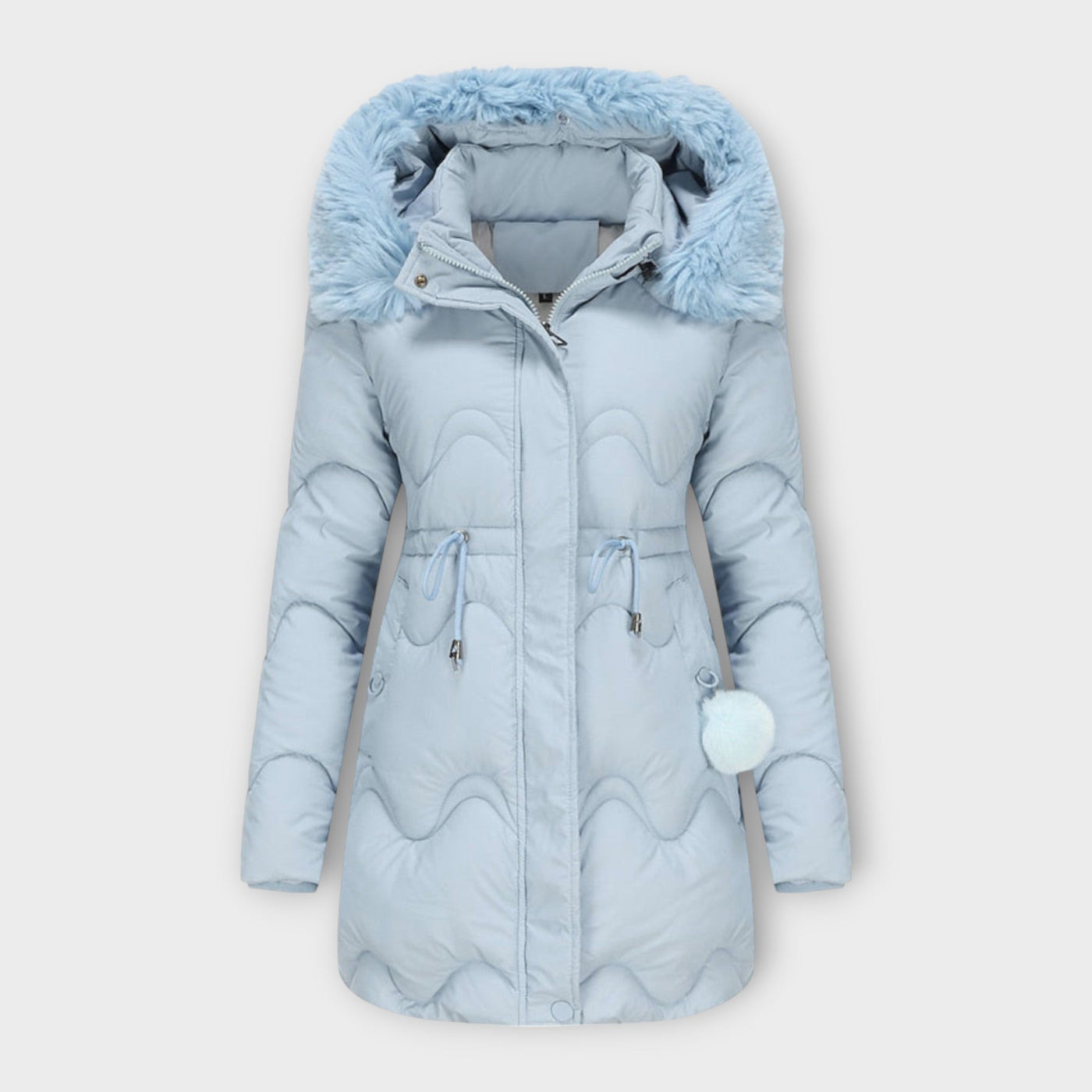 Mid-length puffer jacket