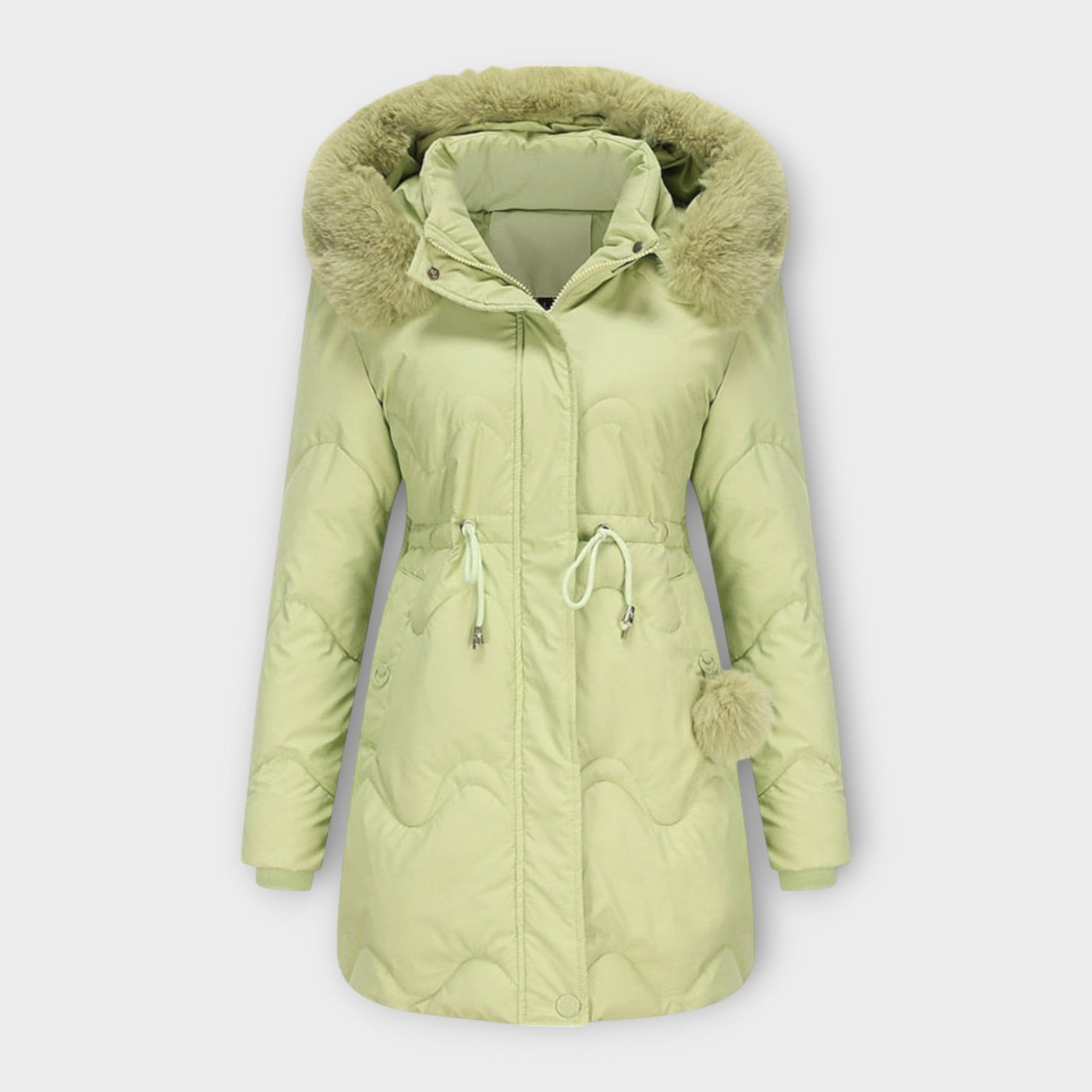 Mid-length puffer jacket