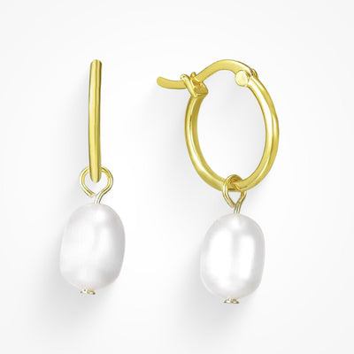 Pearl drop earrings