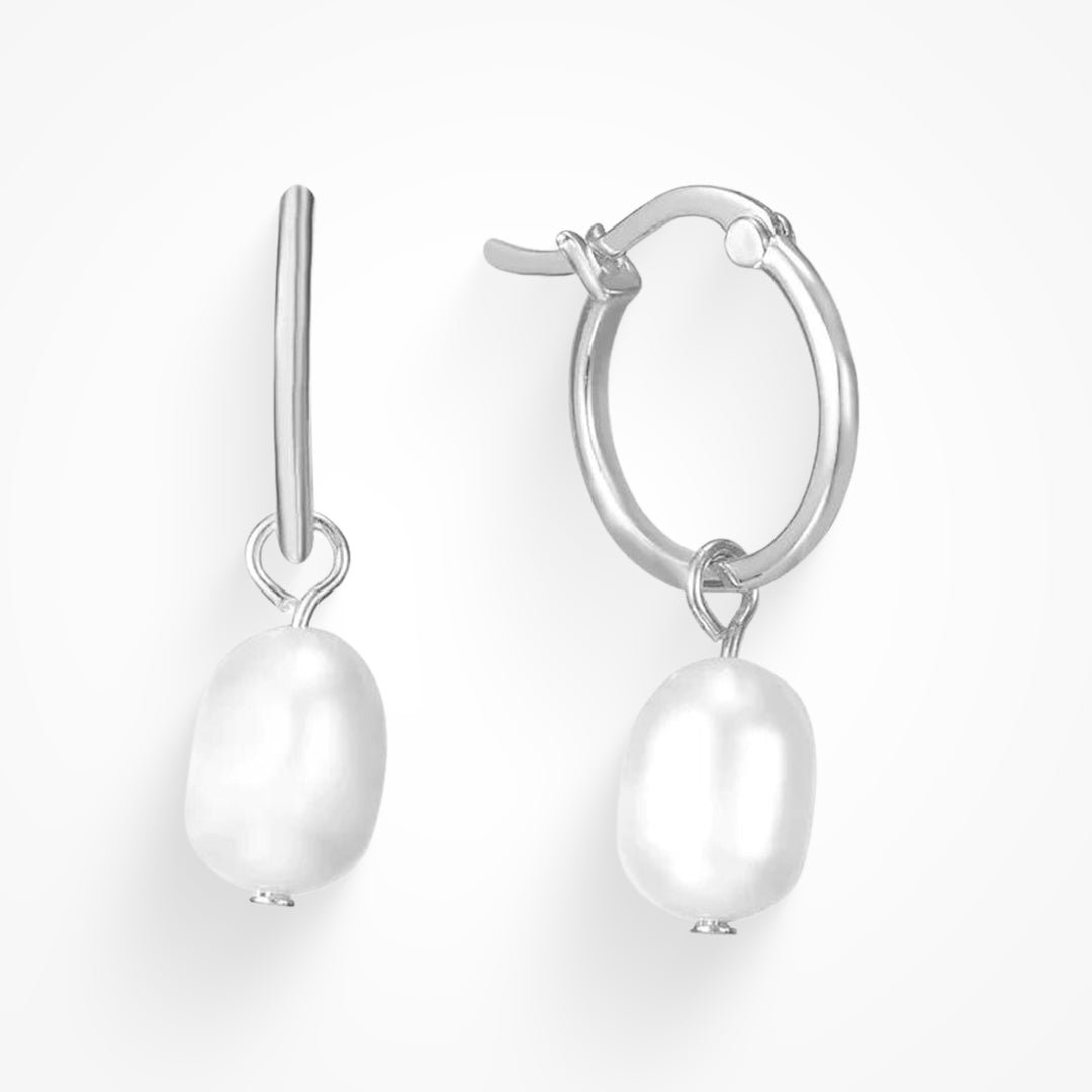 Pearl drop earrings