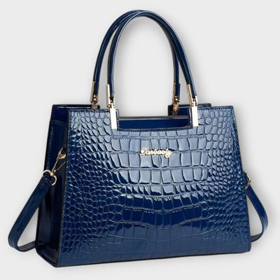 Shiny Croco handbag