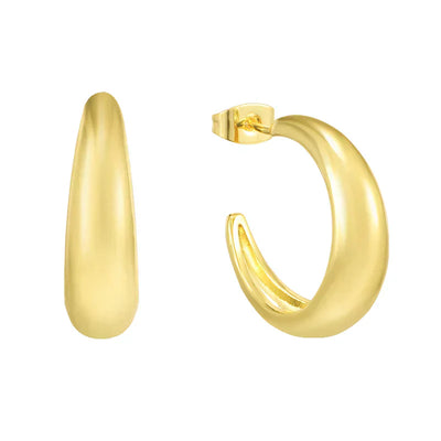 Earrings with hoops