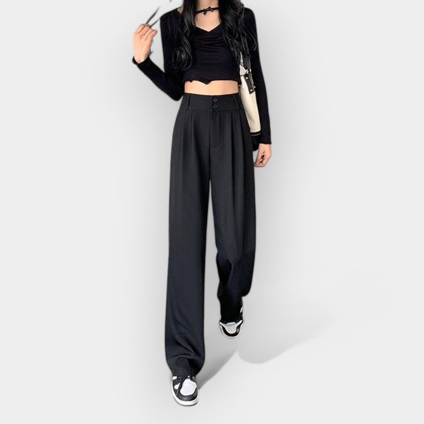Korean-Style Wide Pants