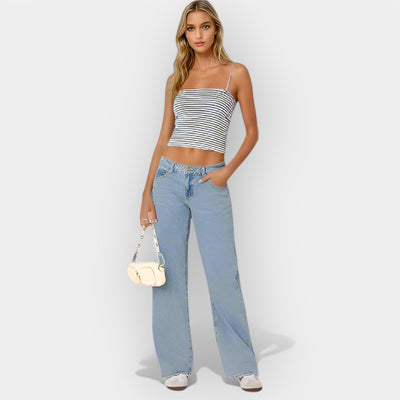 Low-rise jeans