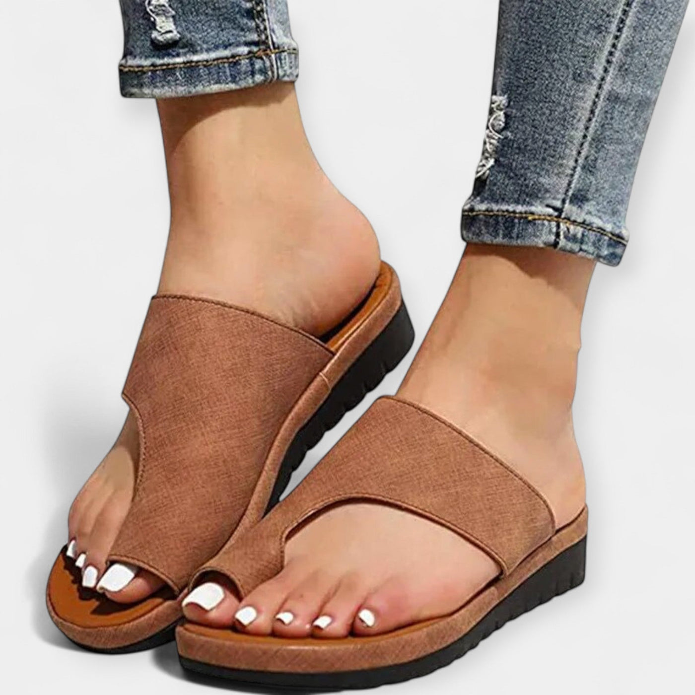 Leather sandals