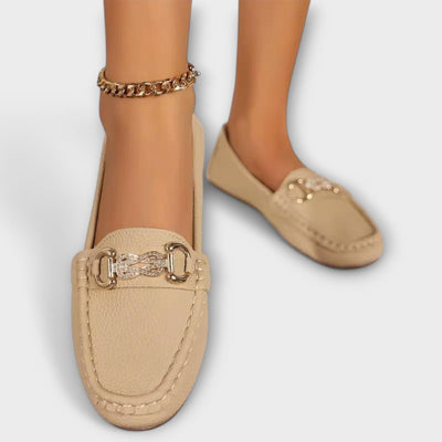 Flexible driving loafers