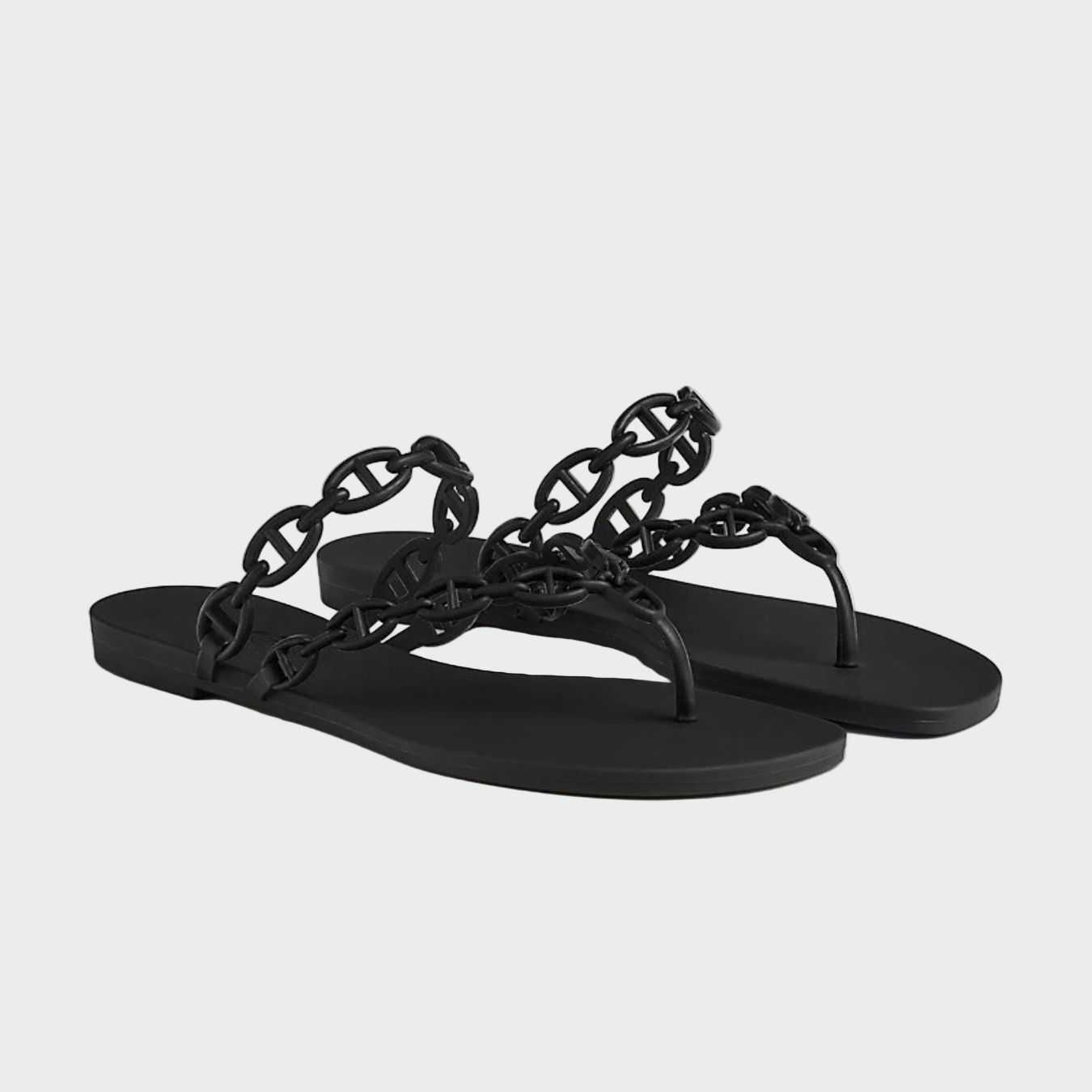 Chic Chain-Link Sandals