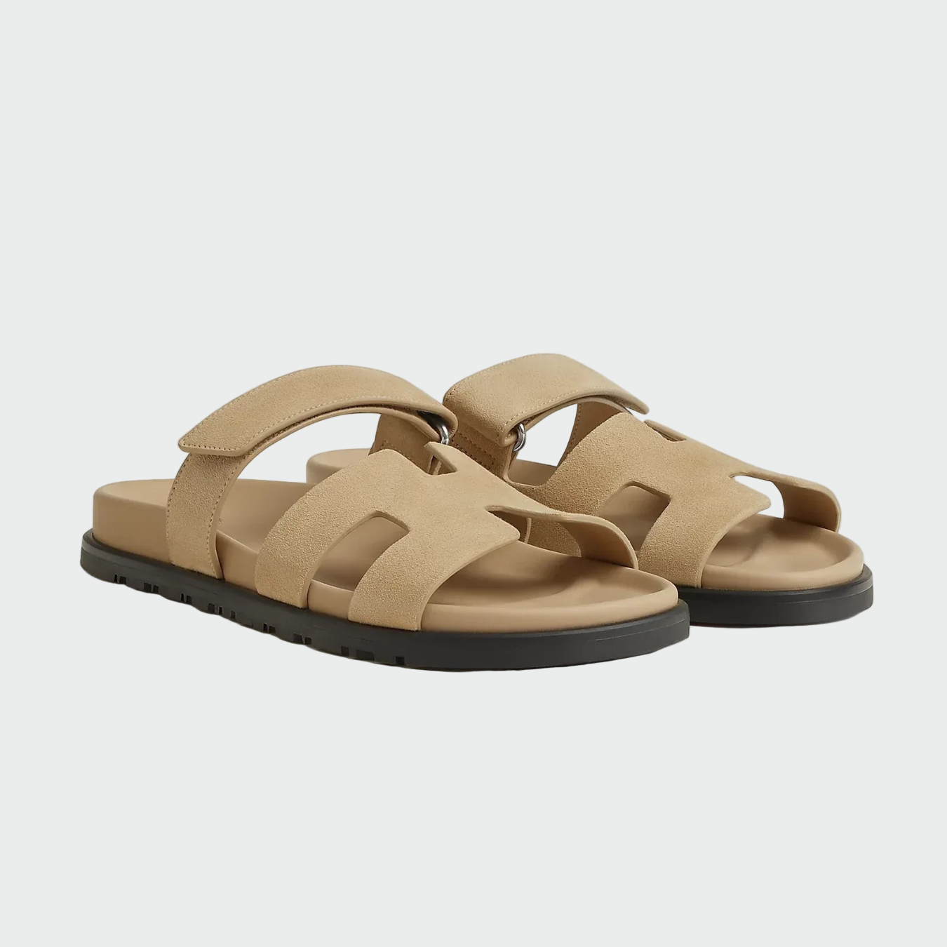 Minimalist H-Strap Comfort Slide Sandals