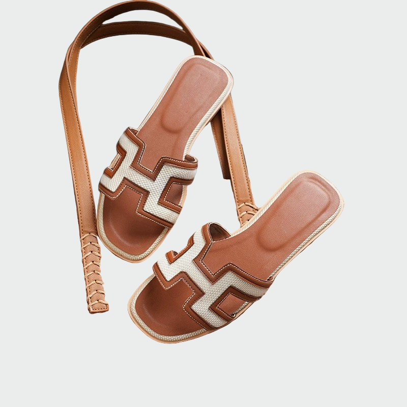 H-Strap elegant sandals