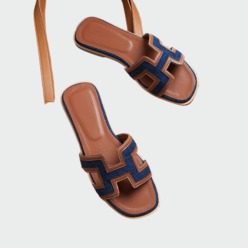 H-Strap elegant sandals