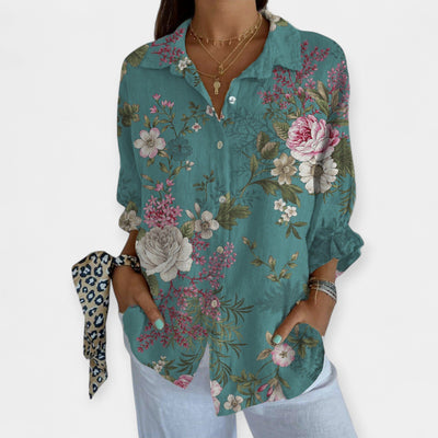Artistic and comfortable linen shirt