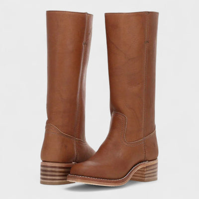 Classic high heel riding boots