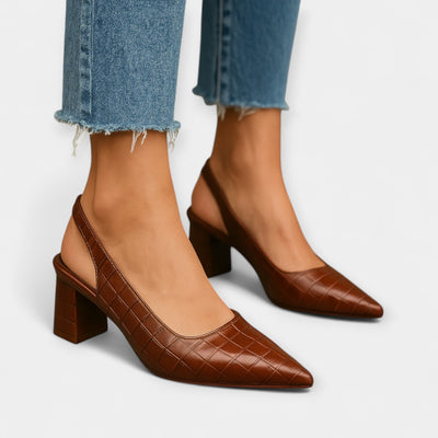 Heels with luxurious details