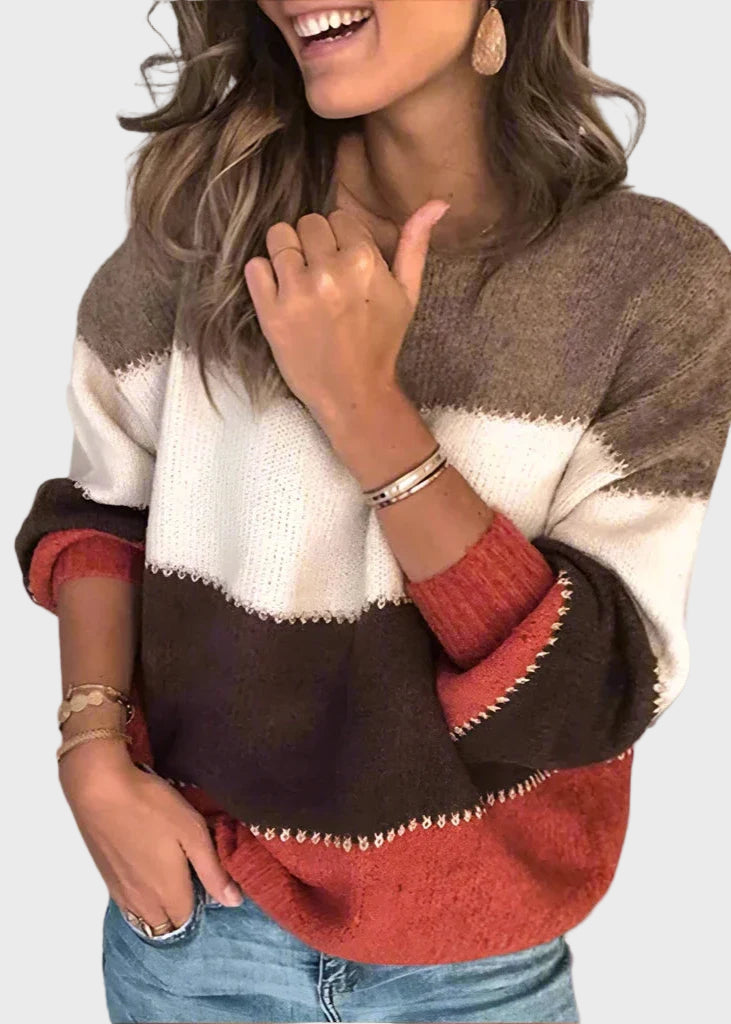 Comfortable knitted sweater