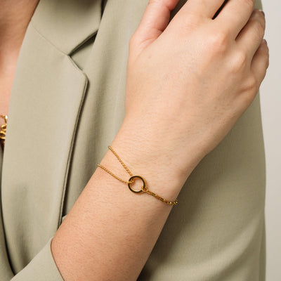 Gold bracelet