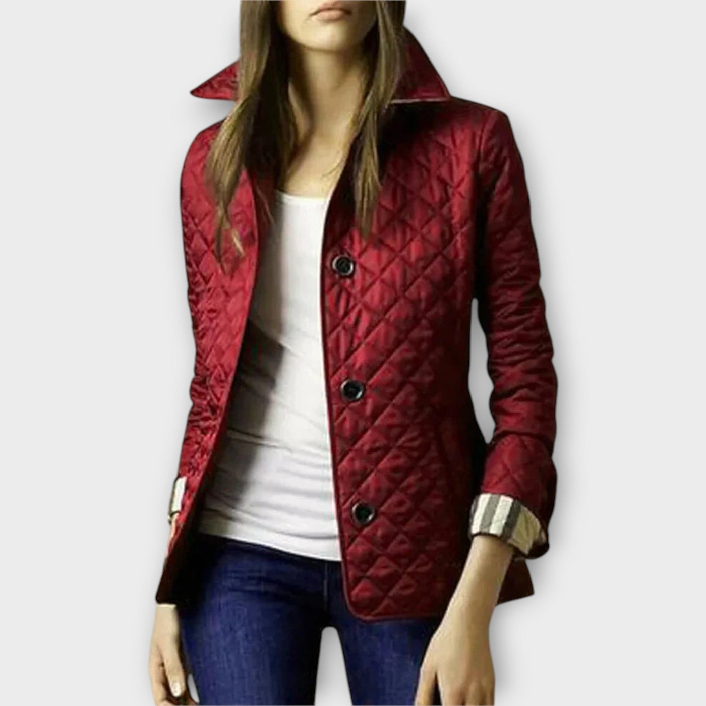 Quilted elegant blazer