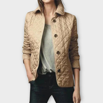Quilted elegant blazer