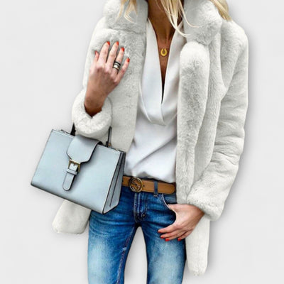 Warm and fluffy winter jacket